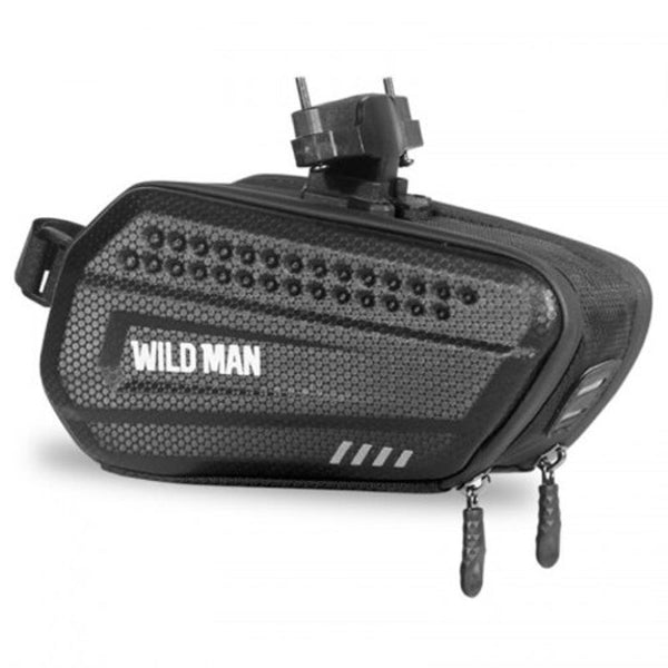 Es7 After The End Of Mountain Bicycle Saddle Package Hard Road Riding Bike Tail Bag Packet Black Bags & Panniers