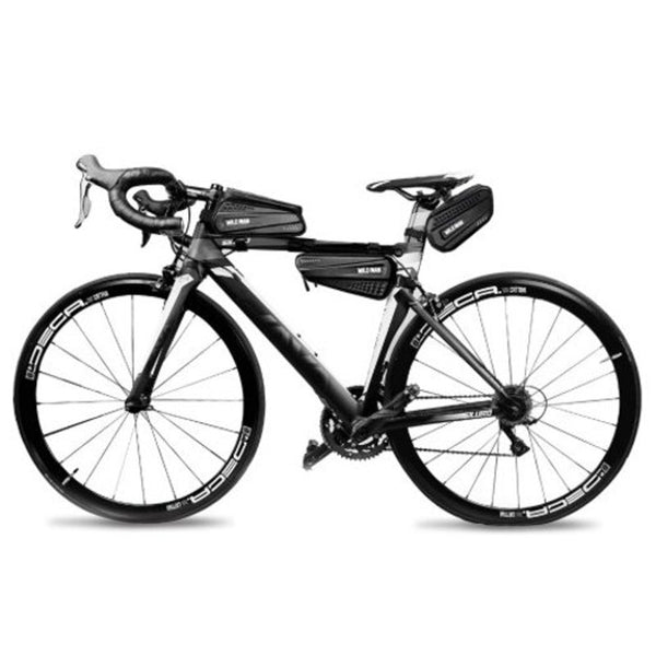Es7 After The End Of Mountain Bicycle Saddle Package Hard Road Riding Bike Tail Bag Packet Black Bags & Panniers