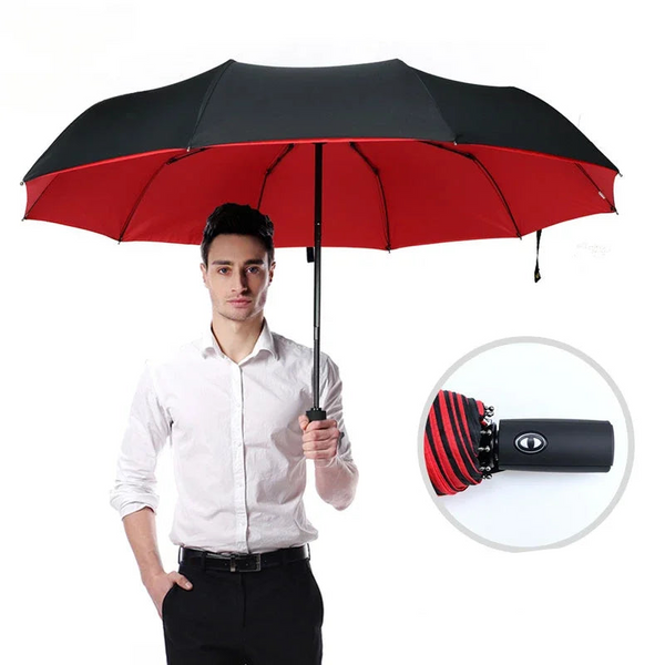 Windproof Double Layer Resistant Umbrella Fully Automatic For Men And Women Umbrellas