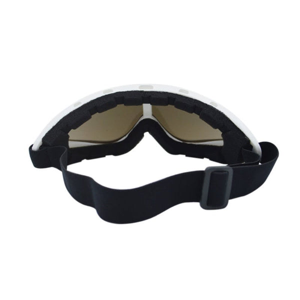 Windproof Mirror X400 Ski Glasses Monolayer Sand Proof Snow Outdoor Cycling Motorcycle Goggles White Goggles & Sunglasses