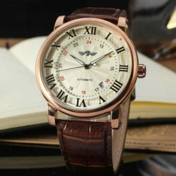 Veile Studios Brown Leather Unisex Watch Watches