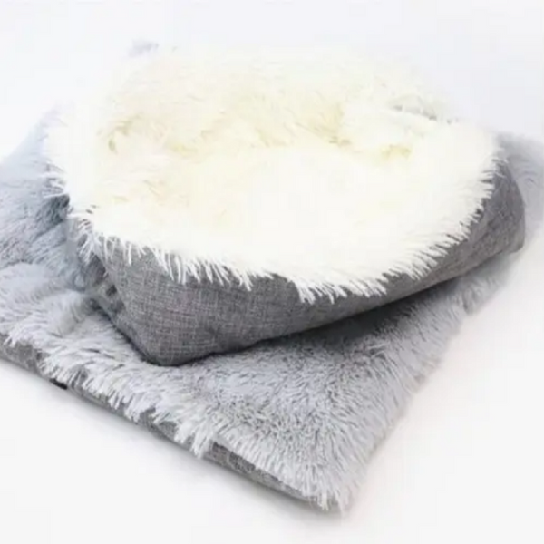 Cat Dog Mat Soft Fleece Winter Sleeping Bed Blanket Dual Purpose Pet Mattress Dog Blankets