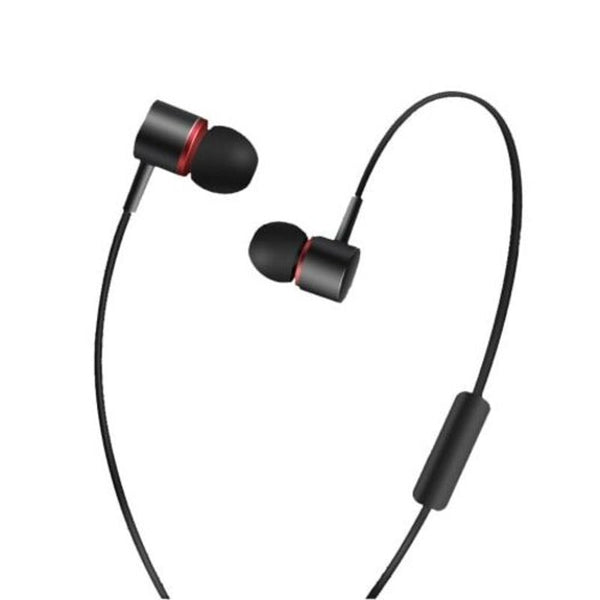 Wire Controlled Metal Headphones Phone Computer Mp3 In Ear Black Wired Earphones