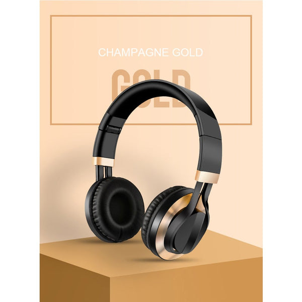 Wired Foldable Headset Gaming Music Sport Surround Sound Hd Microphone Earphone Headsets