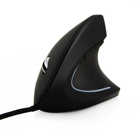 Wired Right Hand Vertical Mouse Ergonomic Gaming 800 1200 1600 Dpi Usb Optical Wrist Healthy Mice Mause For Pc Computer