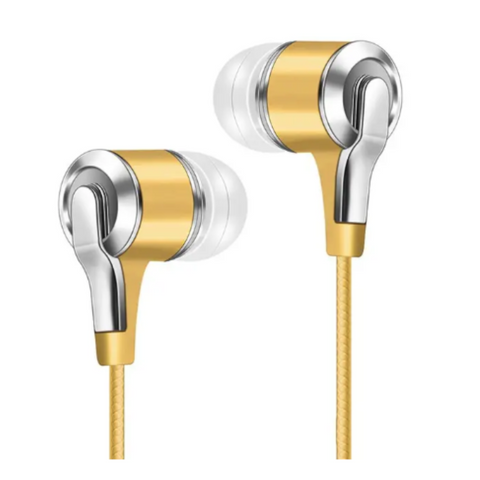 Wired Earphones Wired Headphones 3.5Mm Sport Earbuds Controlled In Ear Earphones Stereo Headset