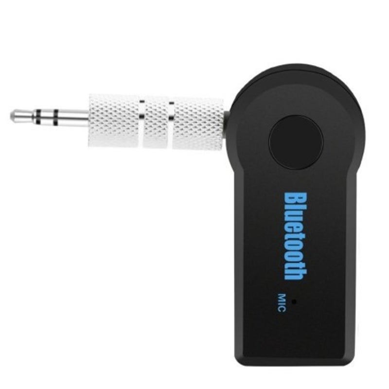 Wireless Bluetooth Audio Receiver 3.5Mm Hole Multimedia Music Jet Black