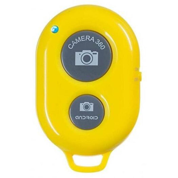 Wireless Bluetooth Camera Remote Control Shutter Self Timer Ios Android Yellow