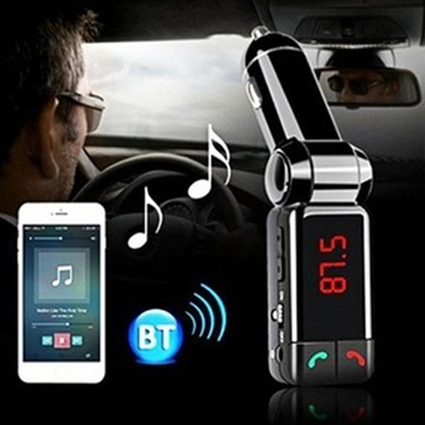 Black Bluetooth Car Adaptor Music Player