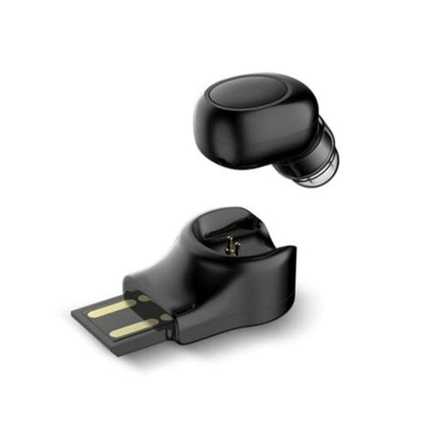 Wireless Bluetooth Earphone Invisible Earbud Black