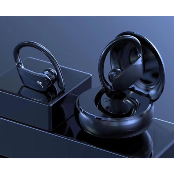 Wireless Bluetooth Headband Sport Stereo Earphone With Charging Case Waterproof Headset Earbuds