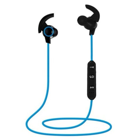 Wireless Bluetooth V4.1 Headphones Sweatproof Sport Gym Headset Stereo With Mic Earphone
