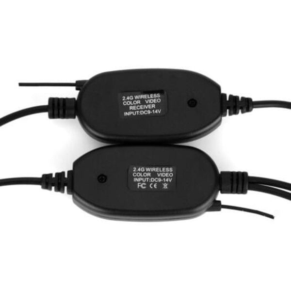 Wireless Color Video Transmitter Receiver Kit Black Rear View Monitors/Cams & Kits