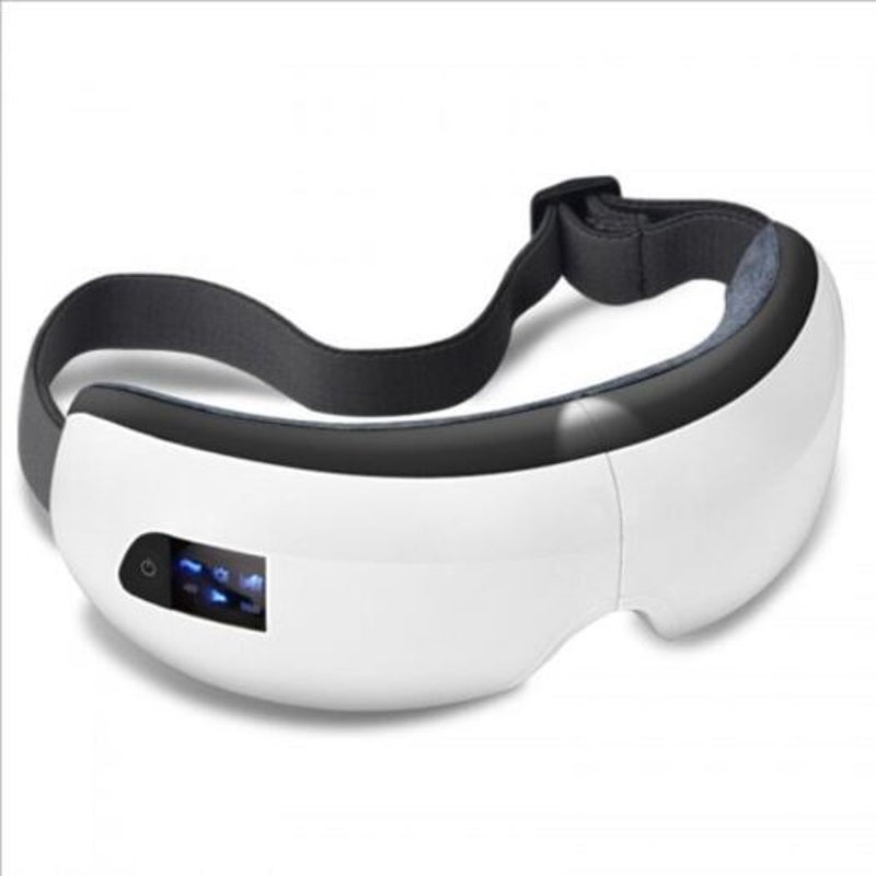 Wireless Eye Massager Air Compression With Music Smart Heated Goggles White Massagers