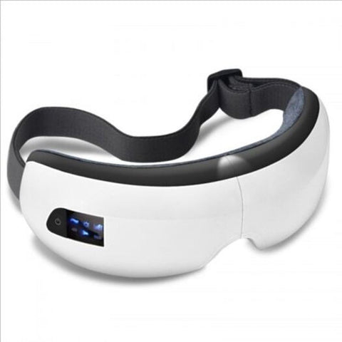 Wireless Eye Massager Air Compression With Music Smart Heated Goggles White Massagers
