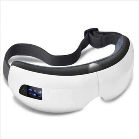 Wireless Eye Massager Air Compression With Music Smart Heated Goggles White