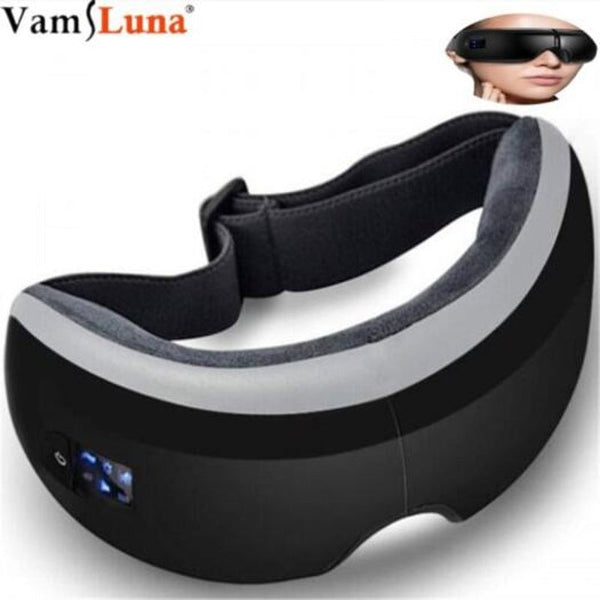 Wireless Eye Massager Air Compression With Music Smart Heated Goggles White Massagers