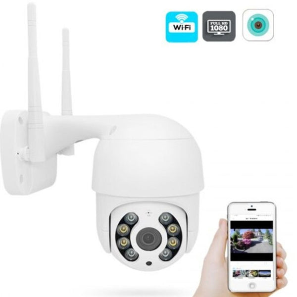 Wireless Ip Camera Wifi Motion Detection Sd Card Dual Light Waterproof Surveillance Cctv Only No Adapter Security Cameras