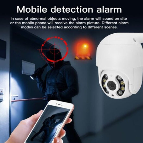 Wireless Ip Camera Wifi Motion Detection Sd Card Dual Light Waterproof Surveillance Cctv Only No Adapter Security Cameras