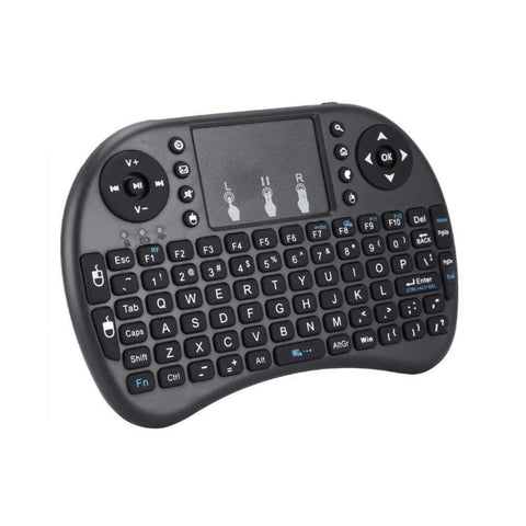 Computer Keyboards Wireless With Touchpad Mouse And Multimedia Keys 2.4Ghz Usb Rechargeable Handheld Remote Control For Pc Htpc X Box Android Tv Smart