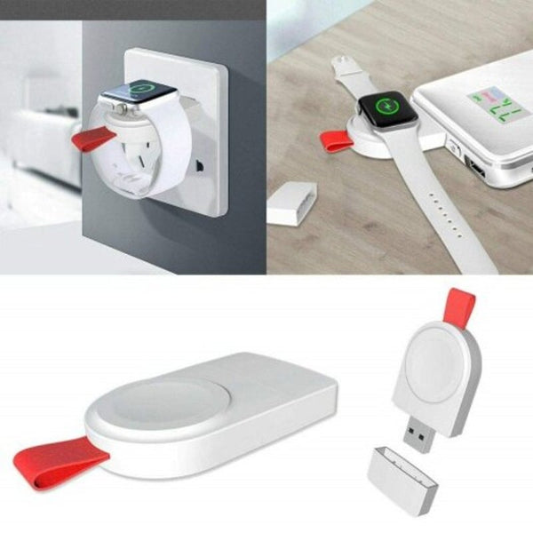 Wireless Magnetic Portable Usb Charger For Apple Watch 4 / 3 2 1 White Chargers & Docking Stations