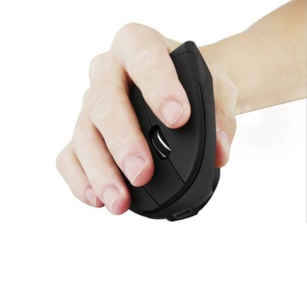 Wireless Mouse Ergonomic Optical Vertical Pc Mice For Desktop Laptop Black Mice Trackballs & Touchpads