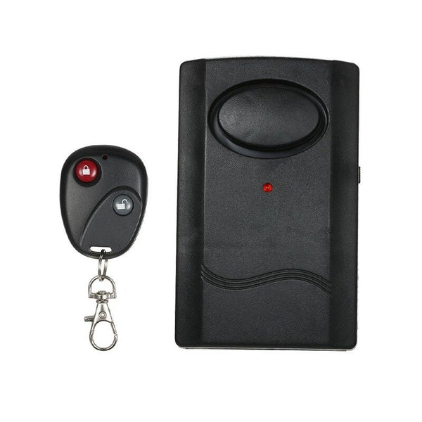 Wireless Remote Control Vibration Alarm Anti Theft Detector Locks & Security