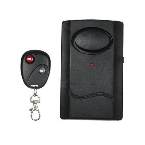 Wireless Remote Control Vibration Alarm Anti Theft Detector Locks & Security