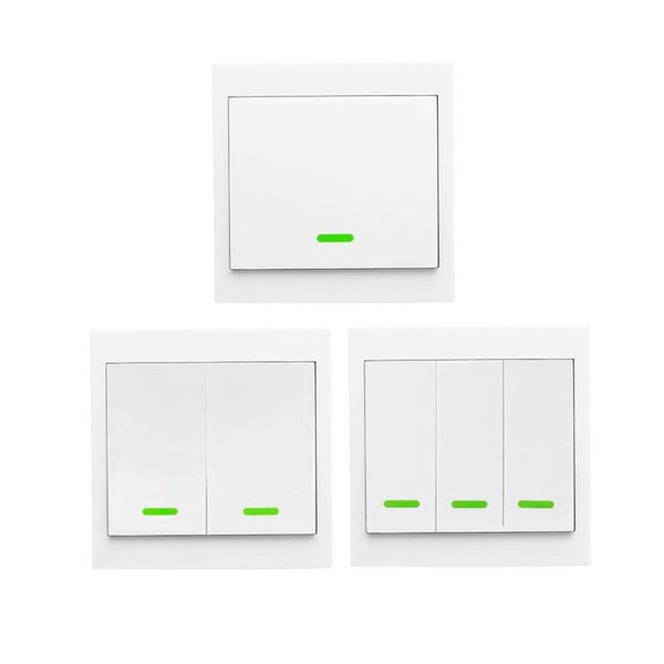 Wireless Remote Transmitter Sticky Rf Intelligent Switch 2 Electrical Switches & Dimmers