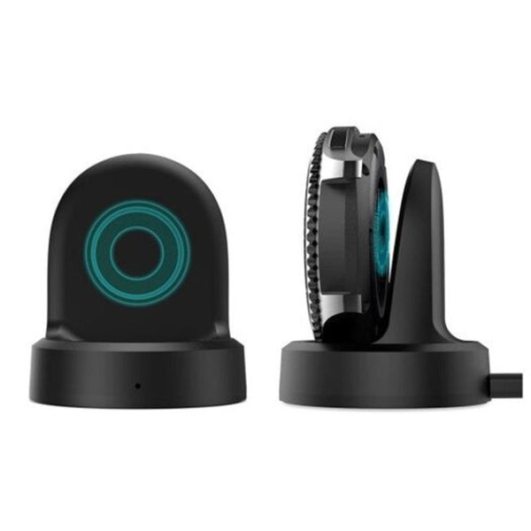 Wireless Stand Charging Charger Dock For Samsung Galaxy Watch 46Mm / 42Mm Active Black Chargers & Docking Stations