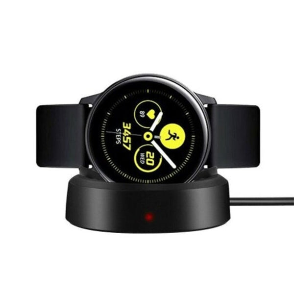Wireless Stand Charging Charger Dock For Samsung Galaxy Watch 46Mm / 42Mm Active Black Chargers & Docking Stations