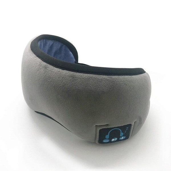 Wireless Stereo Bt Earphone Sleep Mask Soft Earphones Support Handsfree Sleeping Eye Black Eye Masks