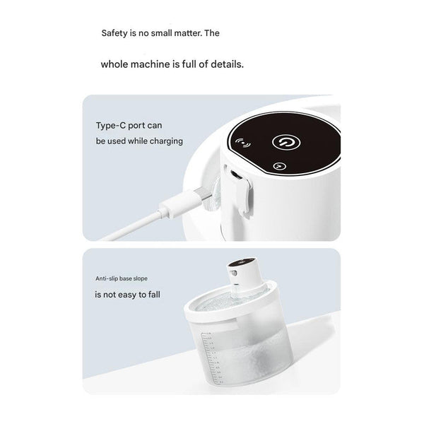 Black Wireless Automatic Pet Water Fountain 2.2L Motion Sensor Dispenser Dog Automatic Feeders