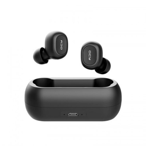 Wireless Bluetooth Earphones Stereo Sound Earbuds With Charging Box Black