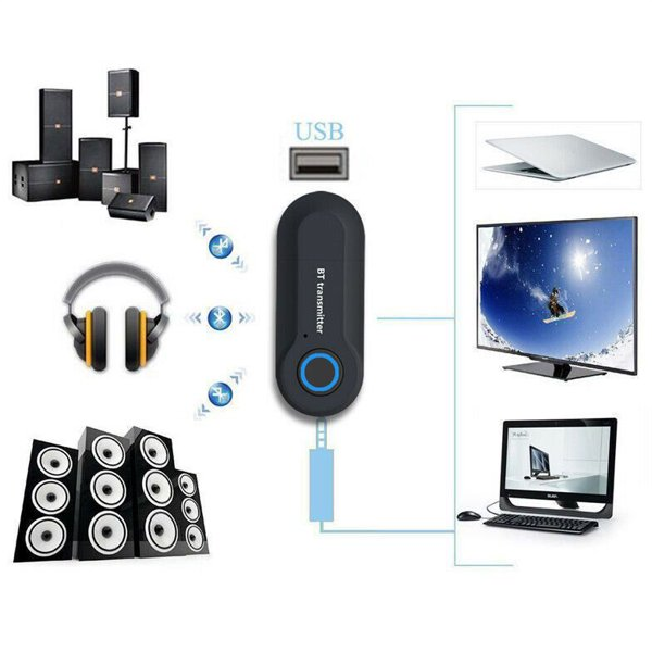 Wireless Bluetooth V 5.0 Transmitter For Tv Phone Pc Stereo O Music Adapter