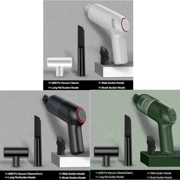 Wireless Car Vacuum Cleaner Cordless Handheld Home Vehicle Cleaning Vehicle Vacuums