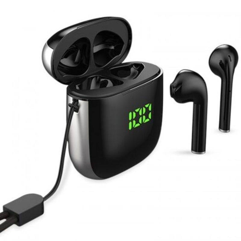 Bluetooth 5.0 Earphones Wireless Charging Call With Mic Earbuds