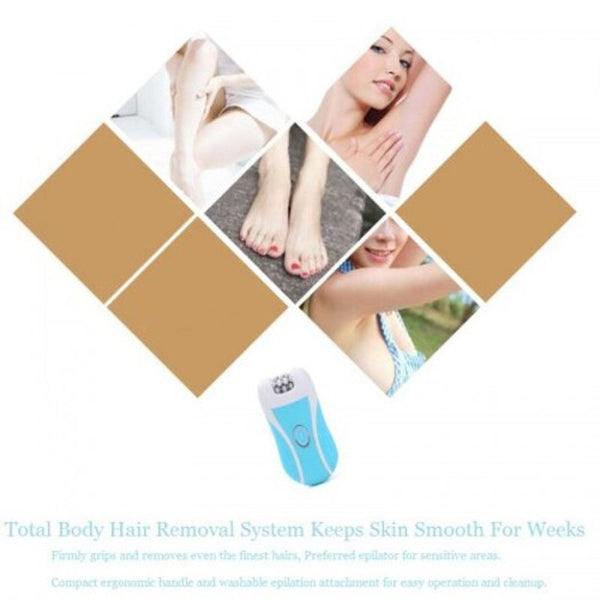 Woman Epilator 3 In 1 Hair Removal Electric Callus Shaver Rechargeable Cordless Depilator Pink Epilators & Electrolysis