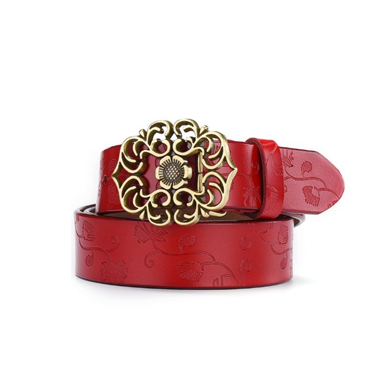 Women's Retro Leather Belt Belts