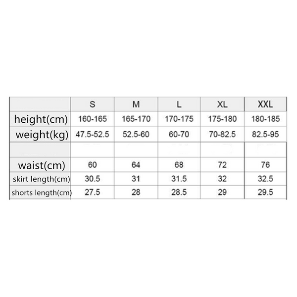 Women's Pleated Elastic Quick Drying Tennis Skirt With Shorts Running Skort Navy Activewear Skirts & Skorts