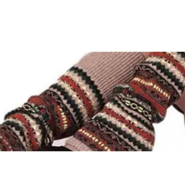 Set Of 3 Wool Knit Leg Warmer Boot For Women Girls Ladies Leg Warmers