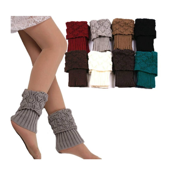 Women Winter Boot Socks 3 Pairs (Random Colour) Leg Warmers