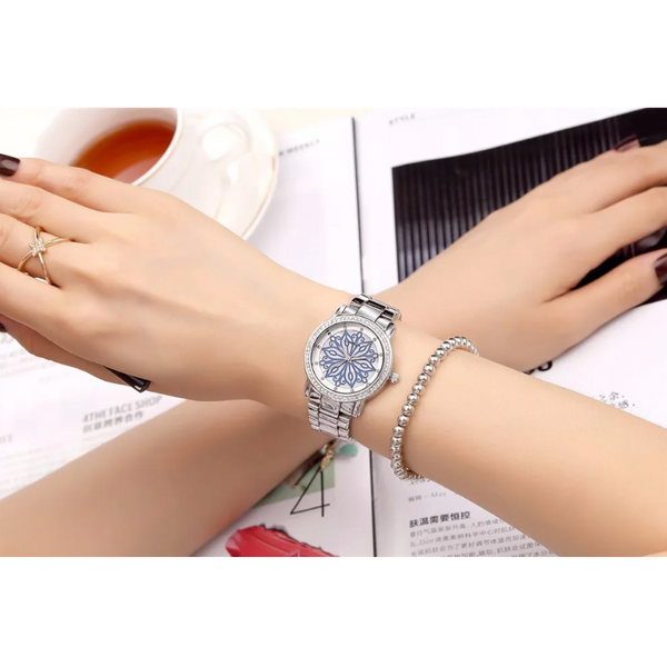 Veile Studios Women Bracelet Watch Quartz Ladies Casual Sport Wristwatch Blue Watches