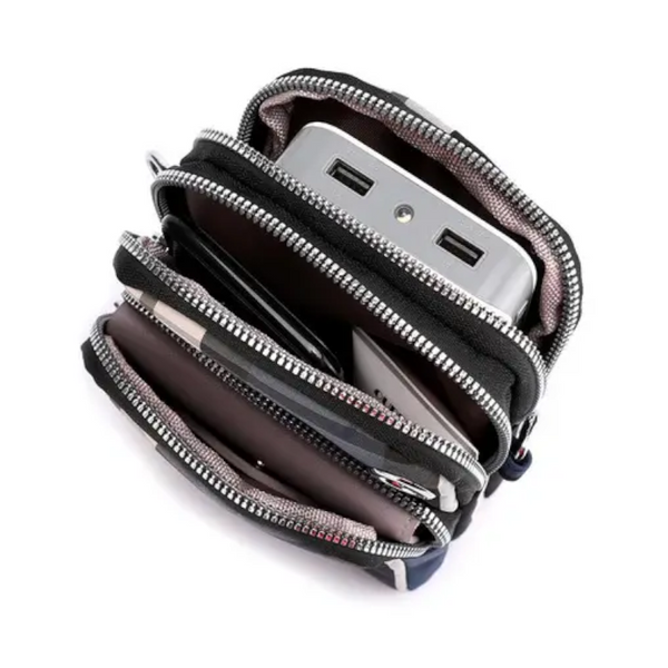 Women Luxury Brand Plaid Shoulder Crossbody Multi Pocket Bag Handbag Women's Bags & Handbags