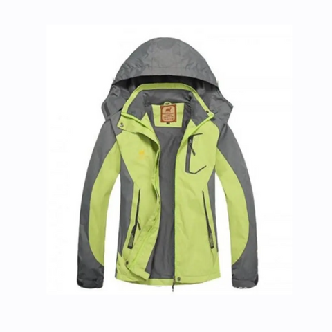 Windproof Jacket Coat Top Outwear Windbreaker Sports Apparel Tracksuit Green
