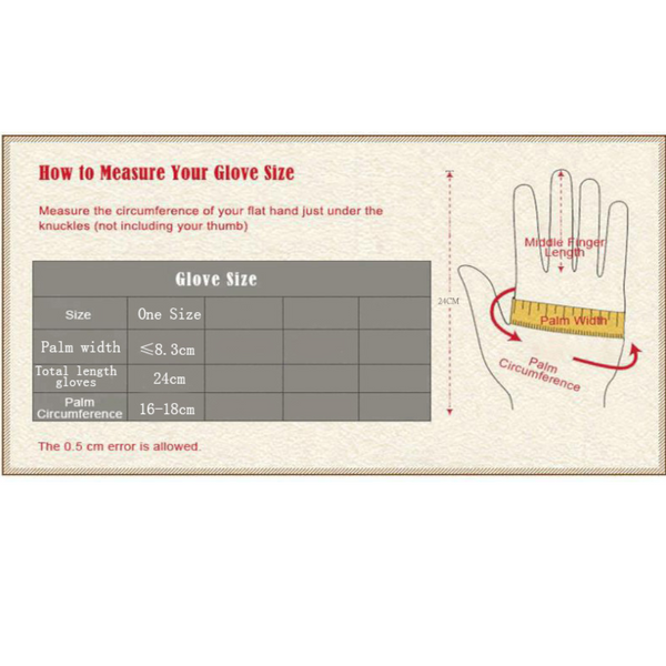 Women's Fashion Warm Winter Thick Gloves With Button Gloves & Mittens