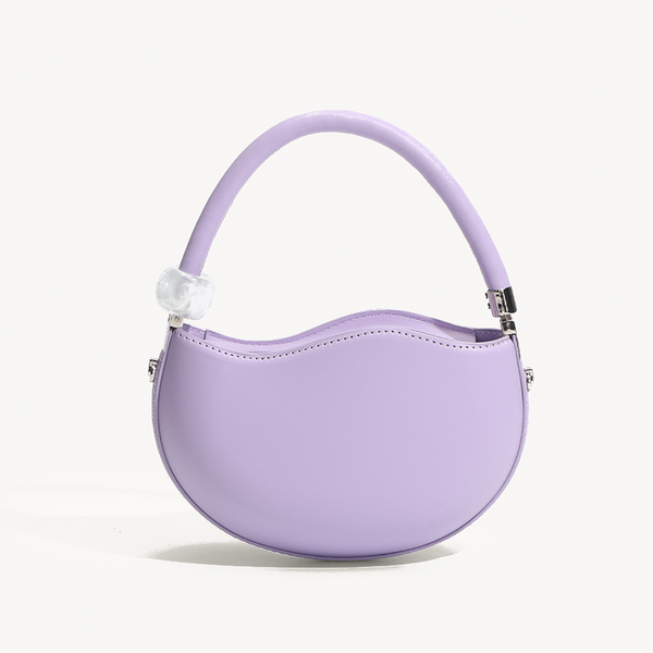 Womens Fashion Niche Handheld Single Shoulder Crossbody Bag Pu Material Cute Women's Bags & Handbags