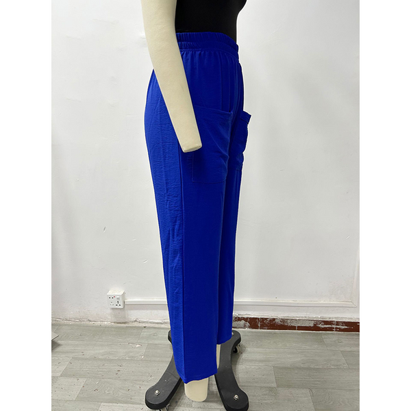 Women's Harem Pants With Pockets High Waisted Casual Beach Loose Trousers Women's Pants