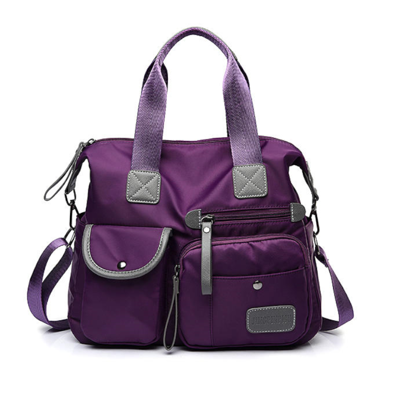 Women Nylon Waterproof Large Capacity Multi Pocket Multifunction Handbag Crossbody Bag Women's Bags & Handbags