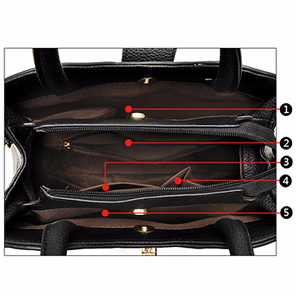 Women Tassel Pu Leather Handbag Messenger Satchel Shoulder Crossbody Bag Women's Bags & Handbags